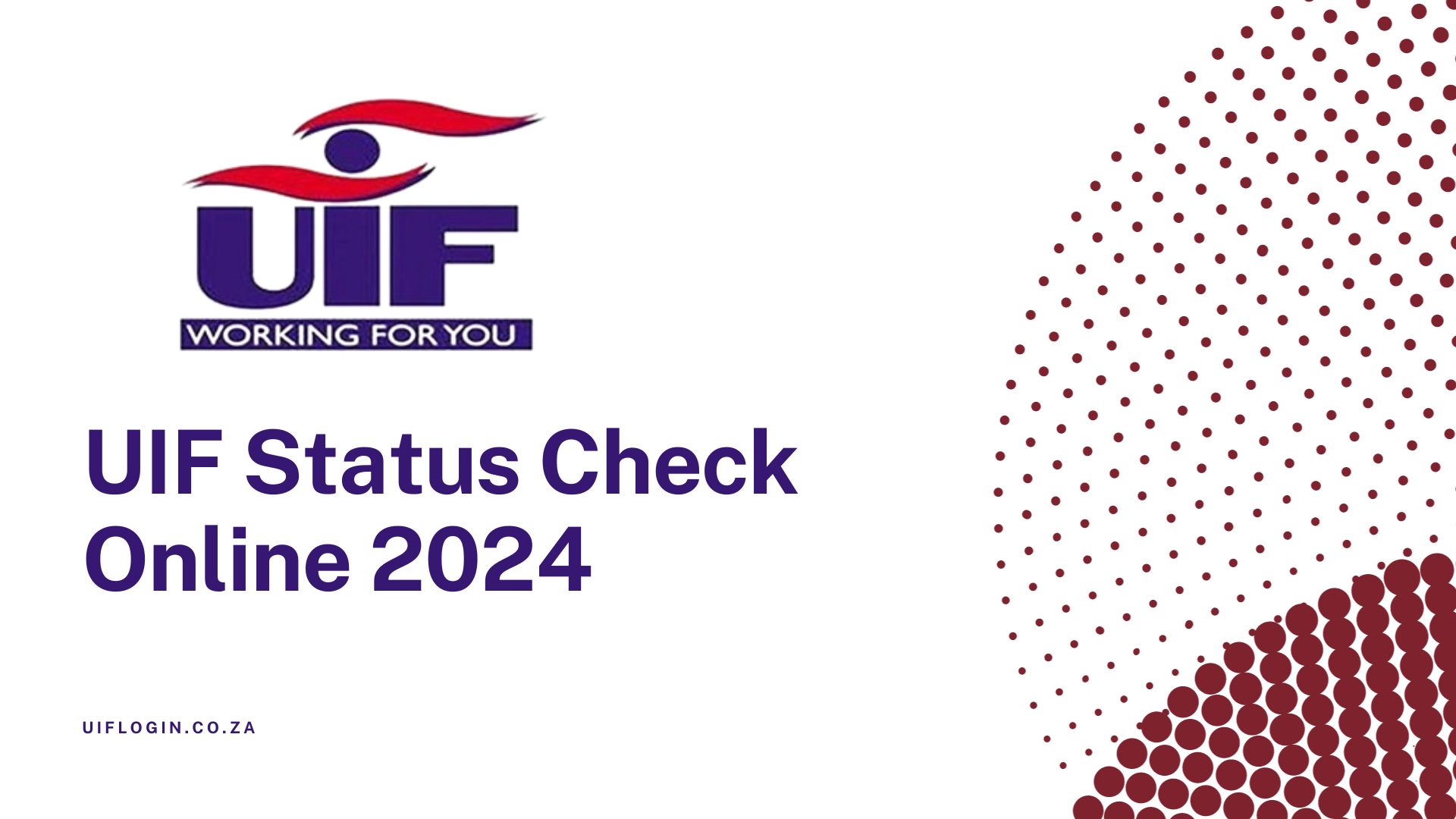 UIF Status Check Online 2024